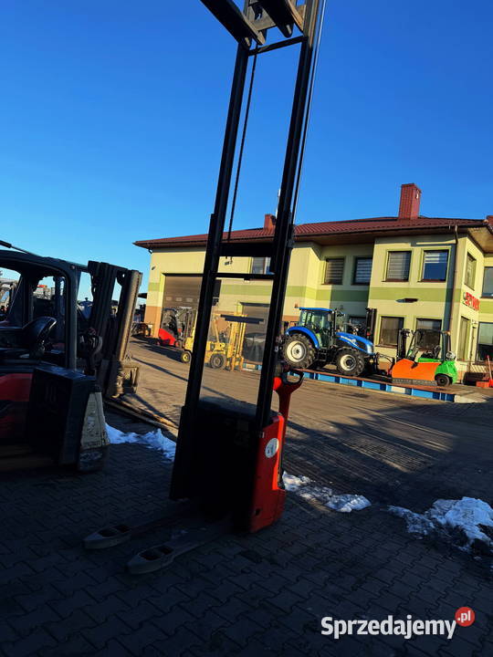 wózek paletowy z masztem LINDE L10 podnoszenie Działoszyn