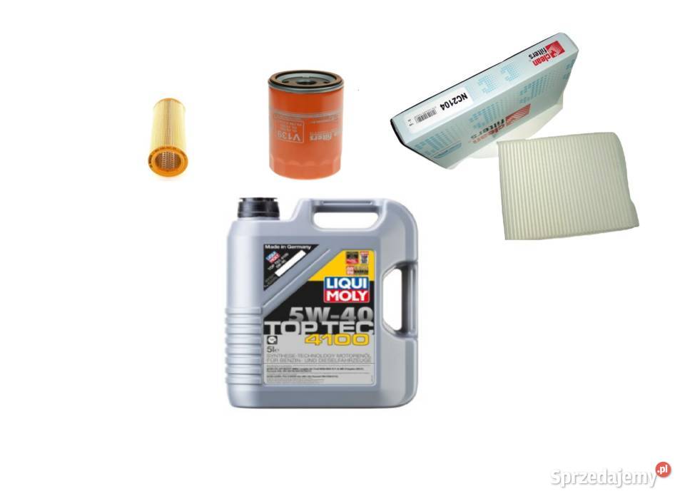 Fiat Doblo Furgon 223 16 76KW 01 filtry olej małopolskie