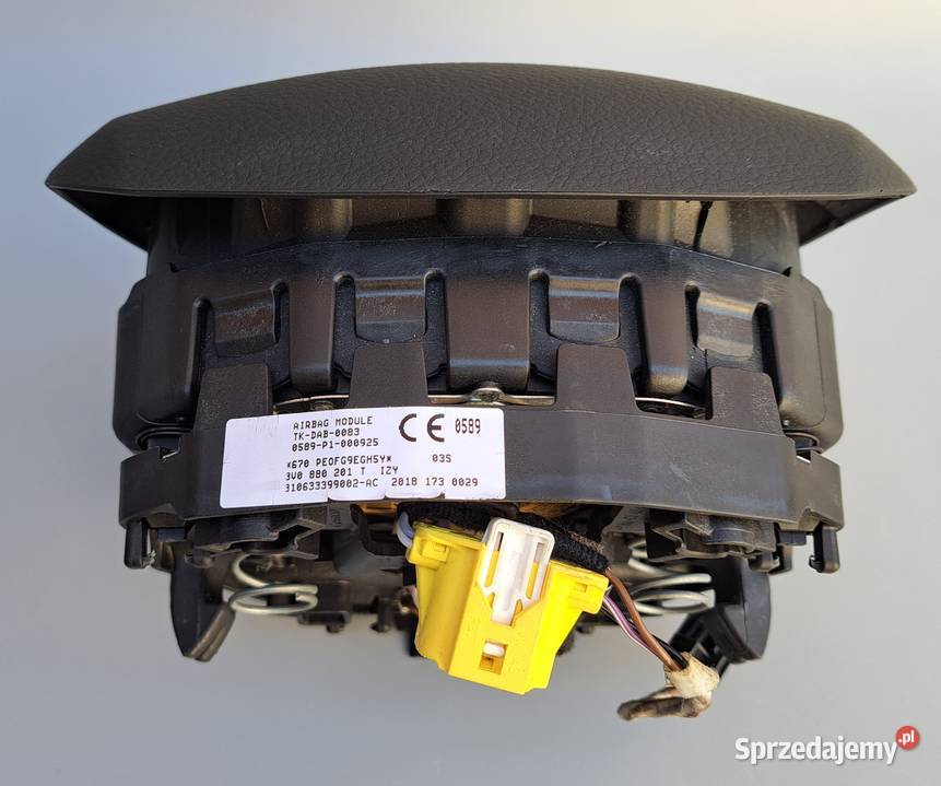Poduszka Airbag Kierowcy Skoda Superb III Mielęcin