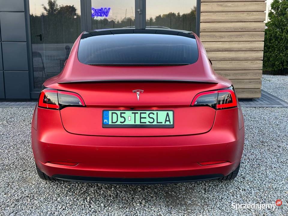 Tesla Model 3 Perfomance Salon Polska EUROPA automatyczna Wrocław