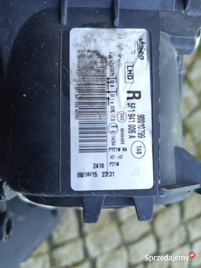 Reflektor prawy Leon 3 orginalny valeo