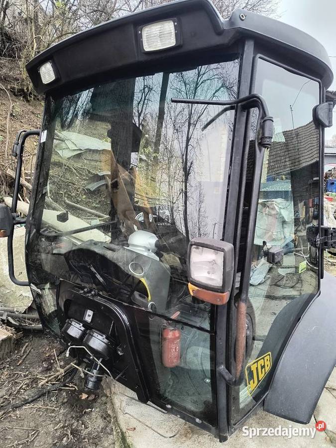 Kabina JCB 3cx p21 2005 JCB 3cx na części Koparko ładowarki Tarnów