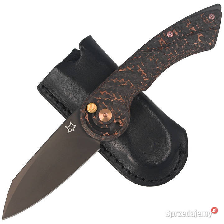 Nóż składany FOX Radius Carbon FiberCopper Black Sport i Wypoczynek Warszawa