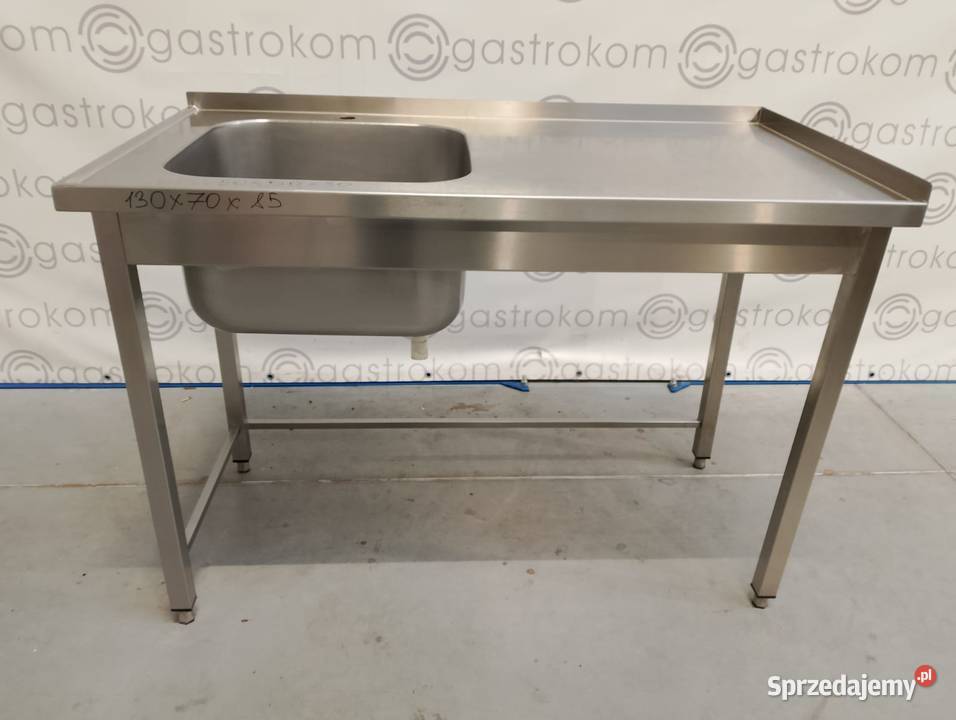 STÓŁ ZE ZLEWEM L 130X70X85 RANT TP Wrocław