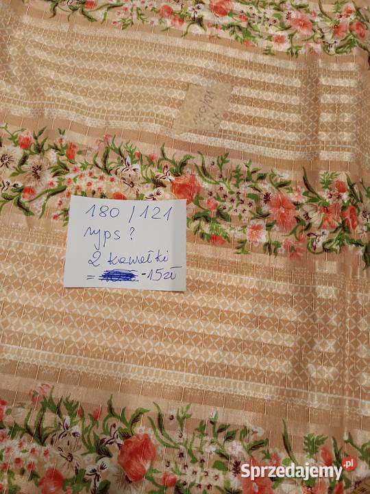 Sprzedam tkaniny zasłonowe obrusowe bieżniki Sętki