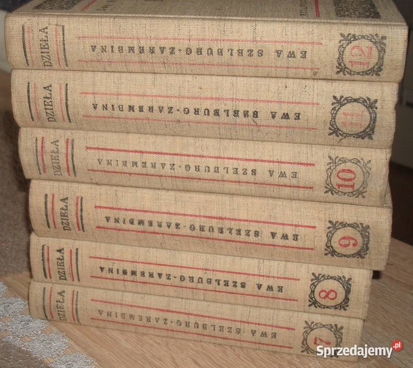 Dzieła tomy 7 12 Ewa Szelburg Zarembina js Sandomierz