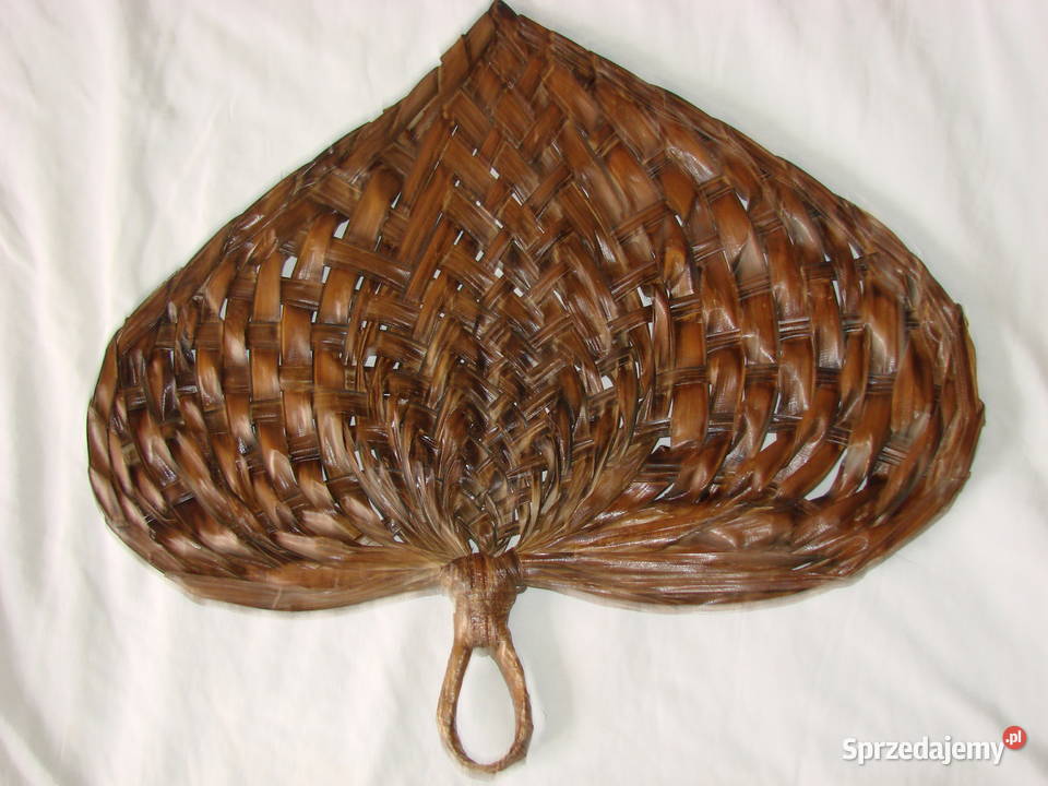 wachlarz z liści palmy