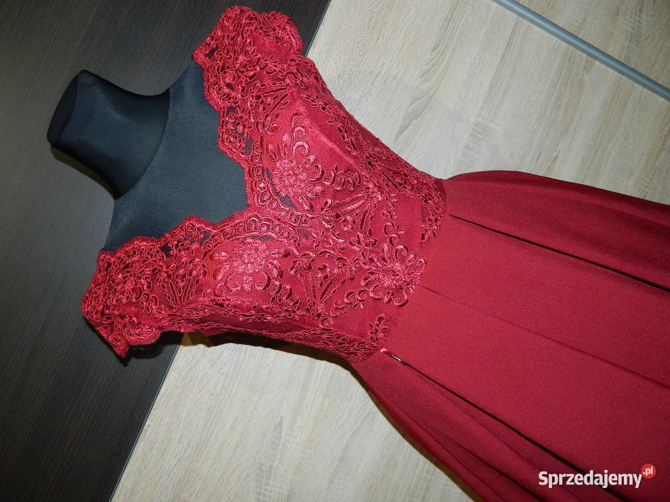 Bicotone efektowna sukienka 34