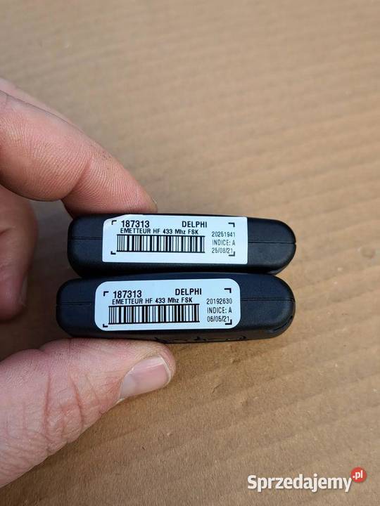 Kluczyk Peugeot 308 EMETTEUR HF 433 MHz FSK dolnośląskie