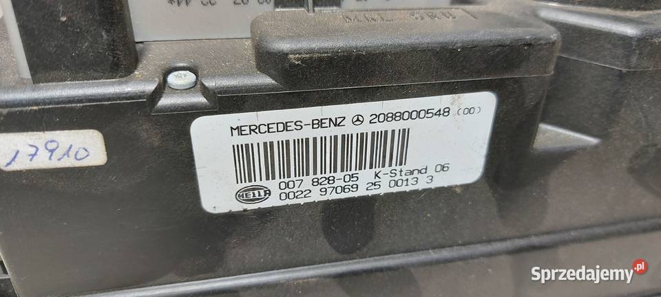 Pompka zamka mercedes w210 w202 2088000548 Zbąszyń sprzedam