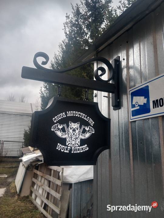 Personalizowany Szyld wiszący 3D tabliczka z Gorzów Wielkopolski sprzedam