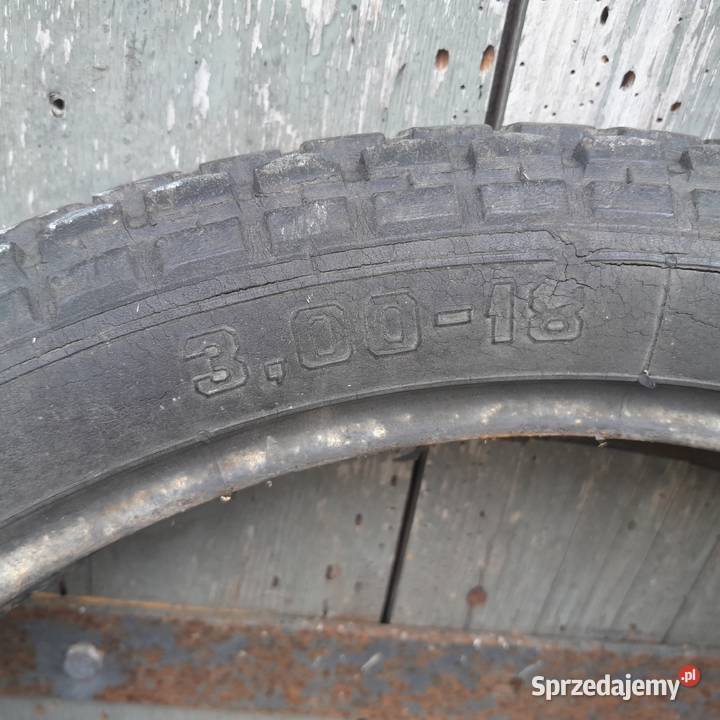 Opona r18 300 WSK oryginał Stomil Lubochnia