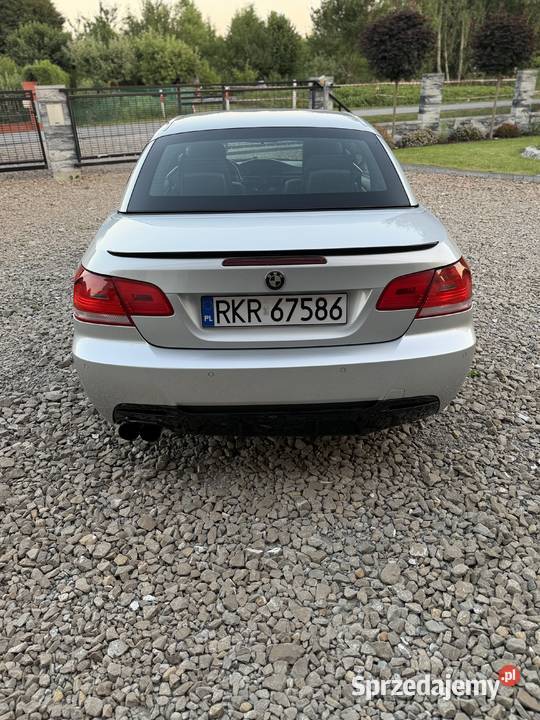 BMW 325 E93 MPakiet 2008r 30 benzyna 242 Manual Kabriolet Krosno sprzedam