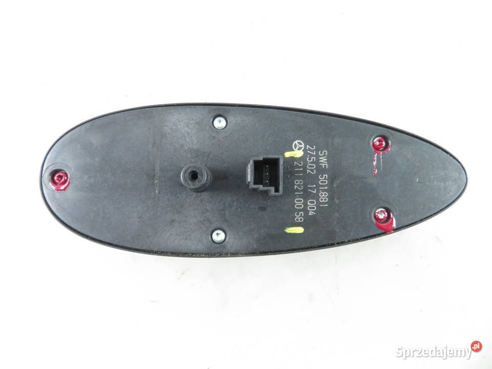 PANEL SZYB MERCEDES E W211 2118210058 Panele sterowania, przełączniki sprzedam