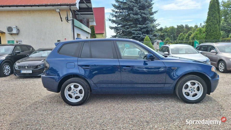 BMW X3 xDrive 20i skóry E83 20032010 1995cm3 X3 zachodniopomorskie Zieleniewo