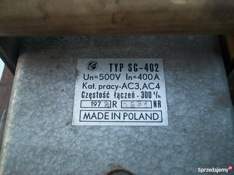 Styczniki SC402 Olkusz