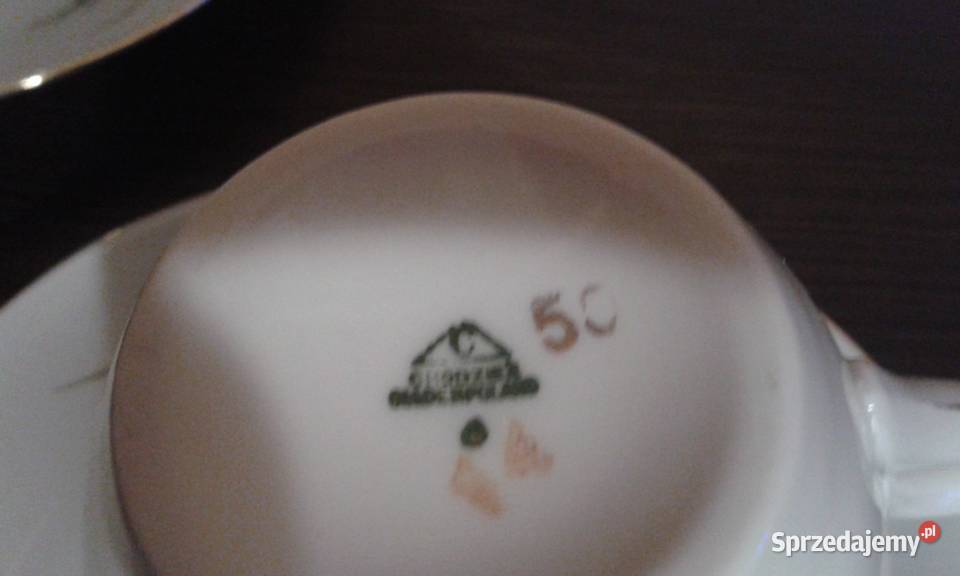 Serwis do kawy porcelana Pleszew sprzedam