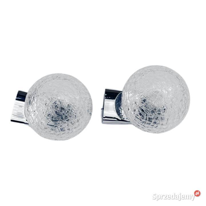 Para kinkietów DusselPlastic Niemcy lata 80