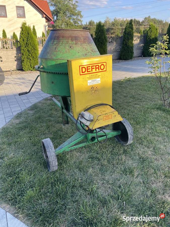 Betoniarka Defro 150 l Betoniarki Chwaścice