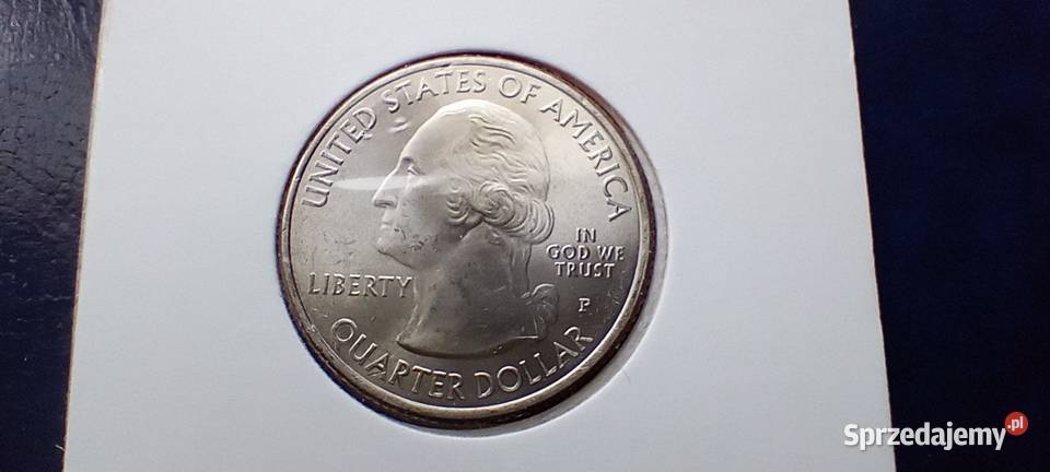Stare monety 25 cent 2019 USA 13 Numizmatyka Lesko