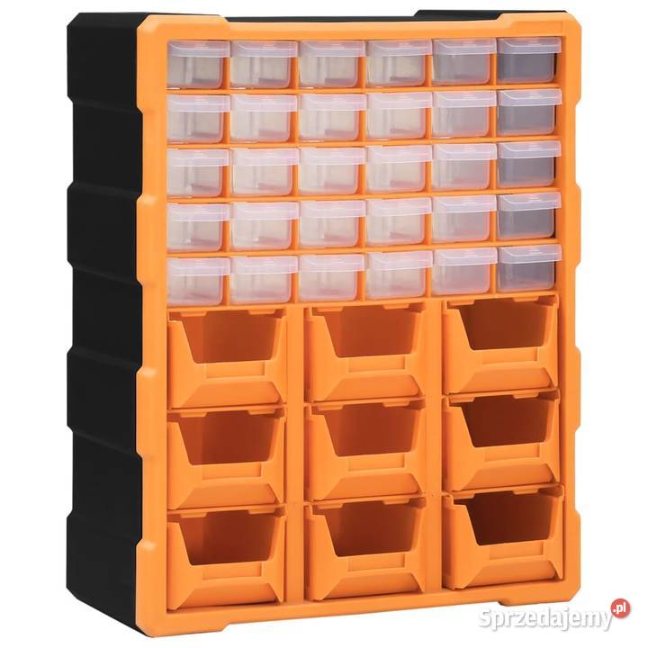 vidaXL Organizer z 39 szufladkami 38x16x47 Warszawa