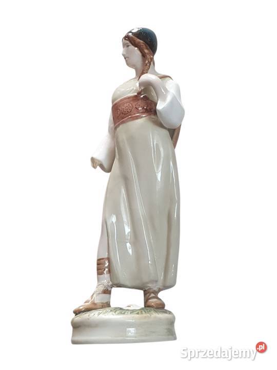 Stara figurka kobiety w sukni w stylu Cieszyn sprzedam
