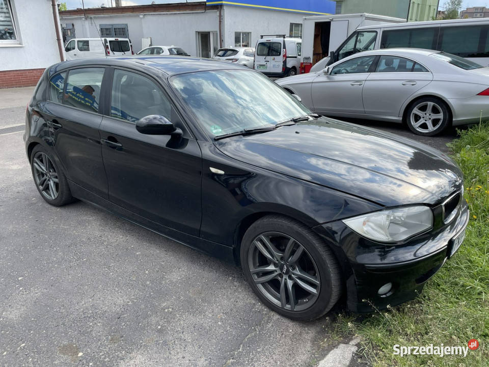 BMW 120 BMW 120 i 20150 Klima Model 2006 E87 nieuszkodzony Syców