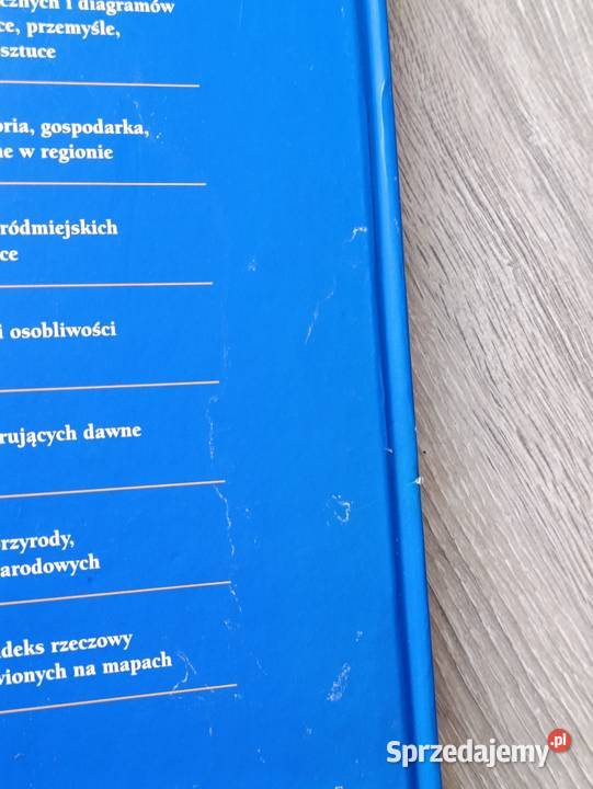 Ilustrowany atlas Polski nasza ojczyzna mapy Poznań