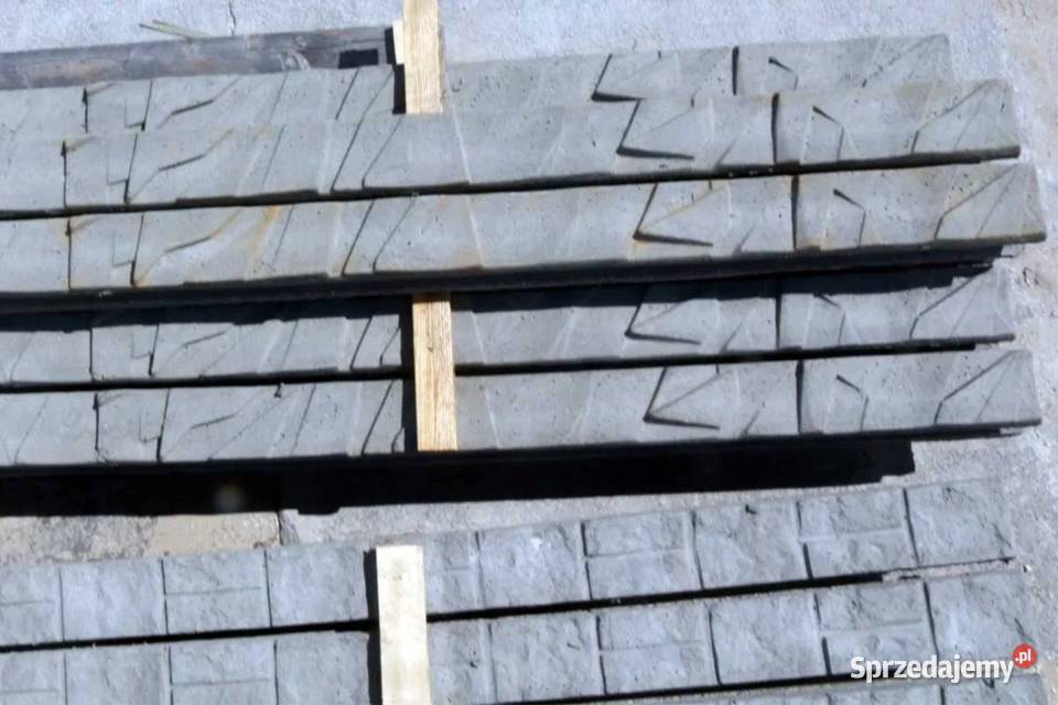 PŁYTY i Słupki Ogrodzeniowe RABAT 50 Zawiercie