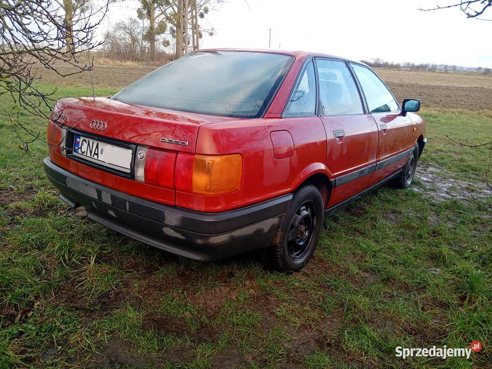 Na sprzedaż piękne audi 80 Rok produkcji 1989
