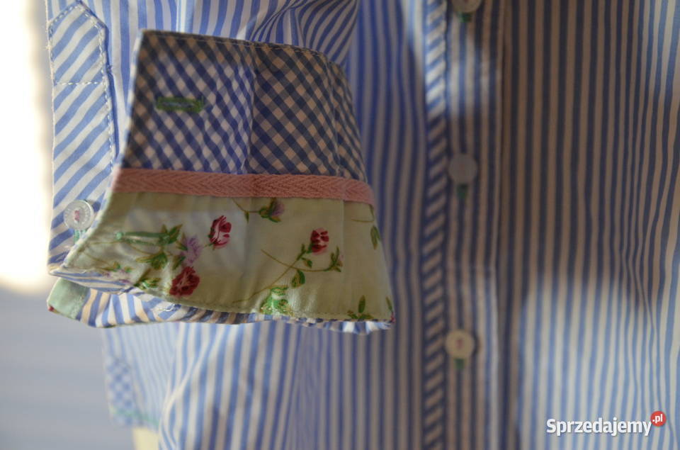 koszula Milano Italy 38M nowa prążek paski Zamość sprzedam