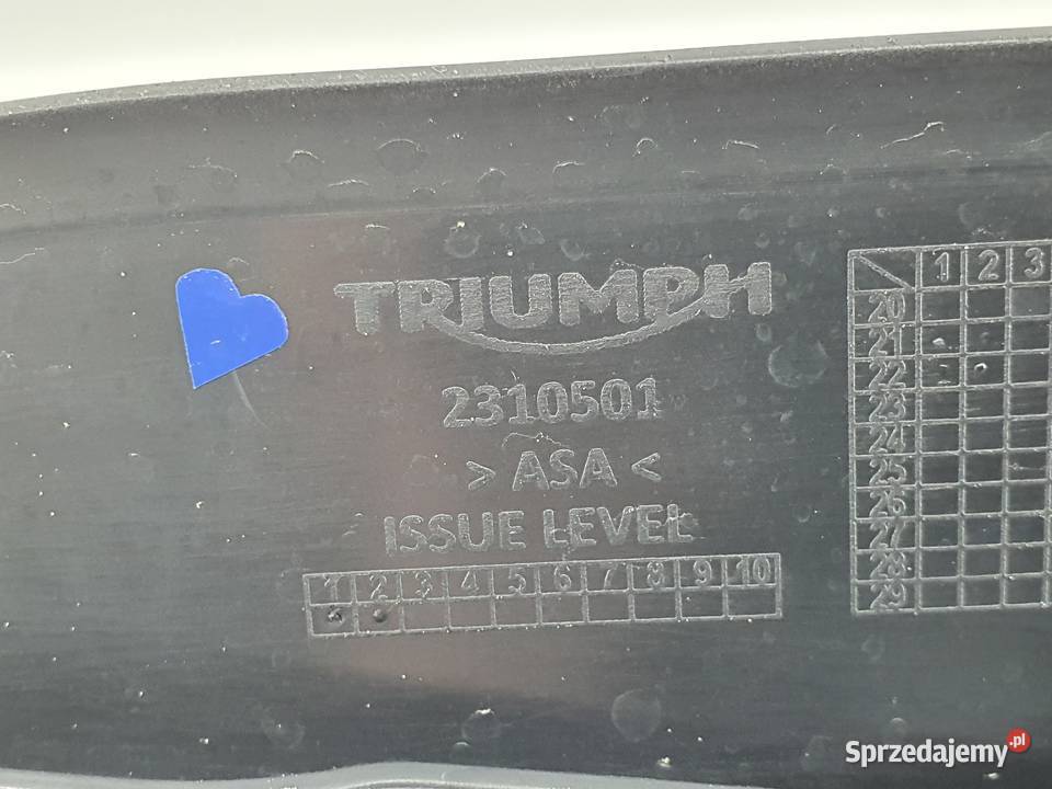WYPELNIENIE TYL OSLONA TRIUMPH TIGER 1200 RALLY Części i akcesoria motocyklowe Janowice