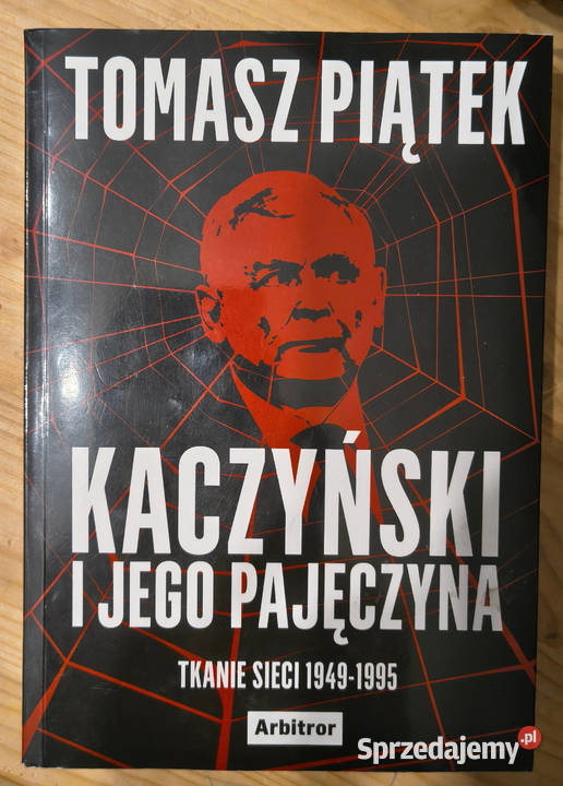 Kaczyński i jego pajęczyna Tomasz Piątek tkane śląskie Sosnowiec sprzedam