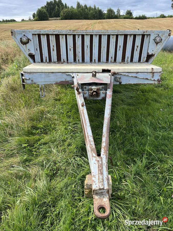 Przyczepa sztywna Przyczepy rolnicze Leśno