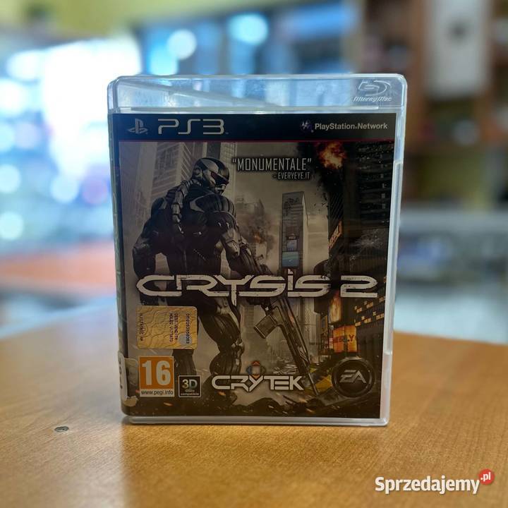 Gra na 3 Crysis 2 Sony Playstation 3 Elbląg sprzedam
