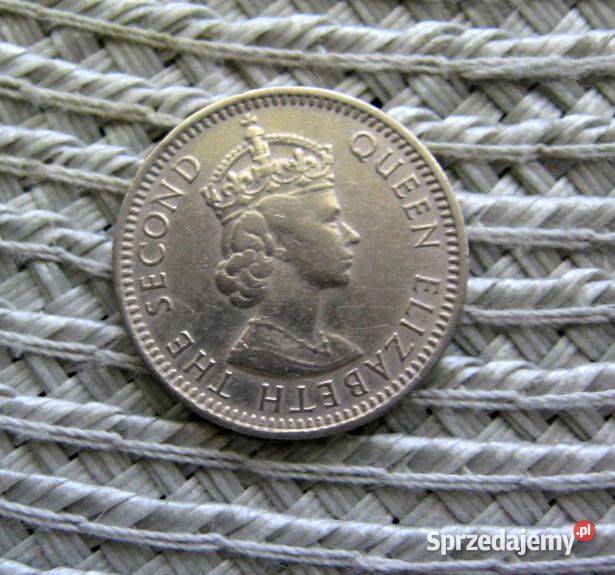 Malaje i Brytyjskie Borneo 10 Cent 1958r Numizmatyka Kalisz