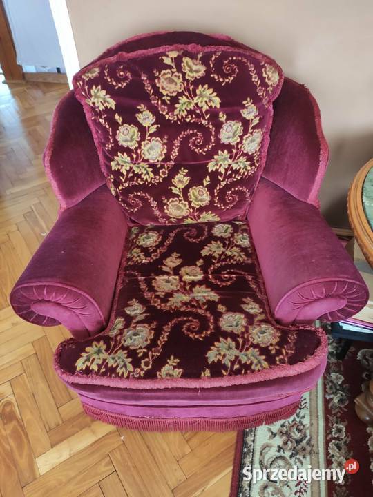 Sofa 2 fotele pufa Rzeszów sprzedam