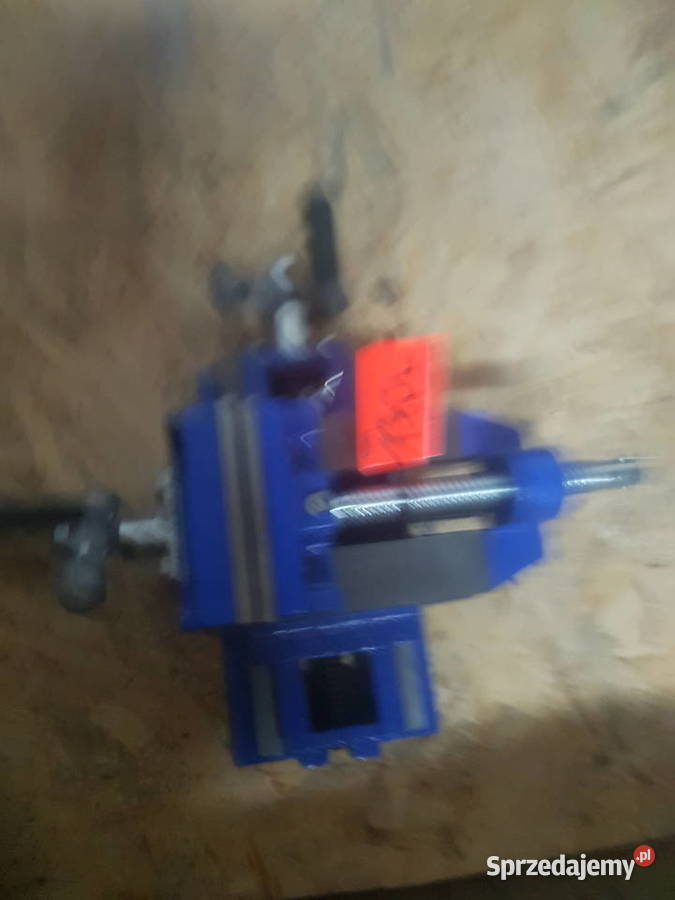 Imadło maszynowe 75mm dwuosiowe krzyżowe imadła Głogowa