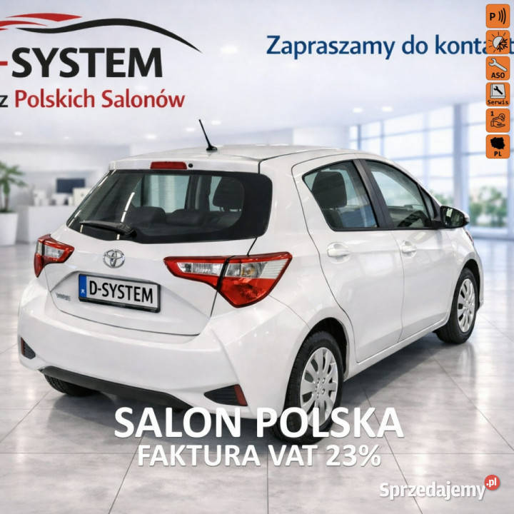 Toyota Yaris 2021 Salon Polska 1Właściciel 150800km Białystok sprzedam