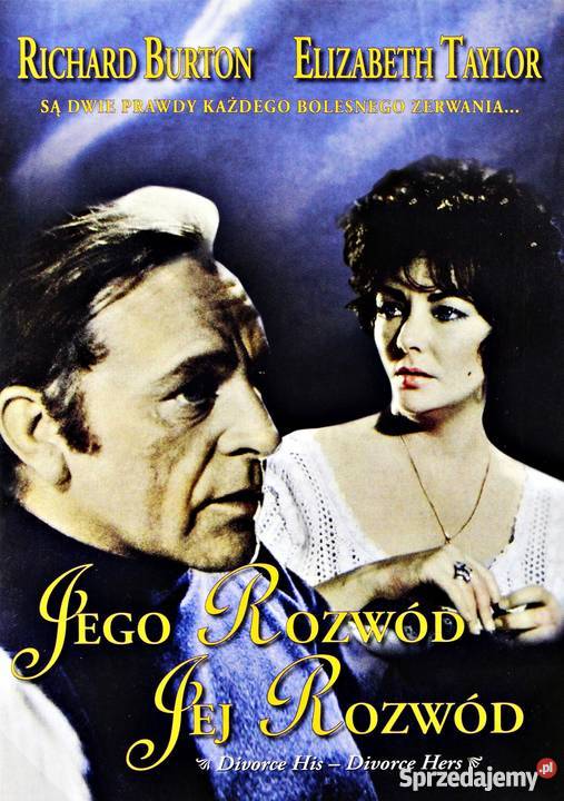 JEGO ROZWÓD JEJ ROZWÓD EILZABETH TAYLOR RICHARD Kalisz sprzedam