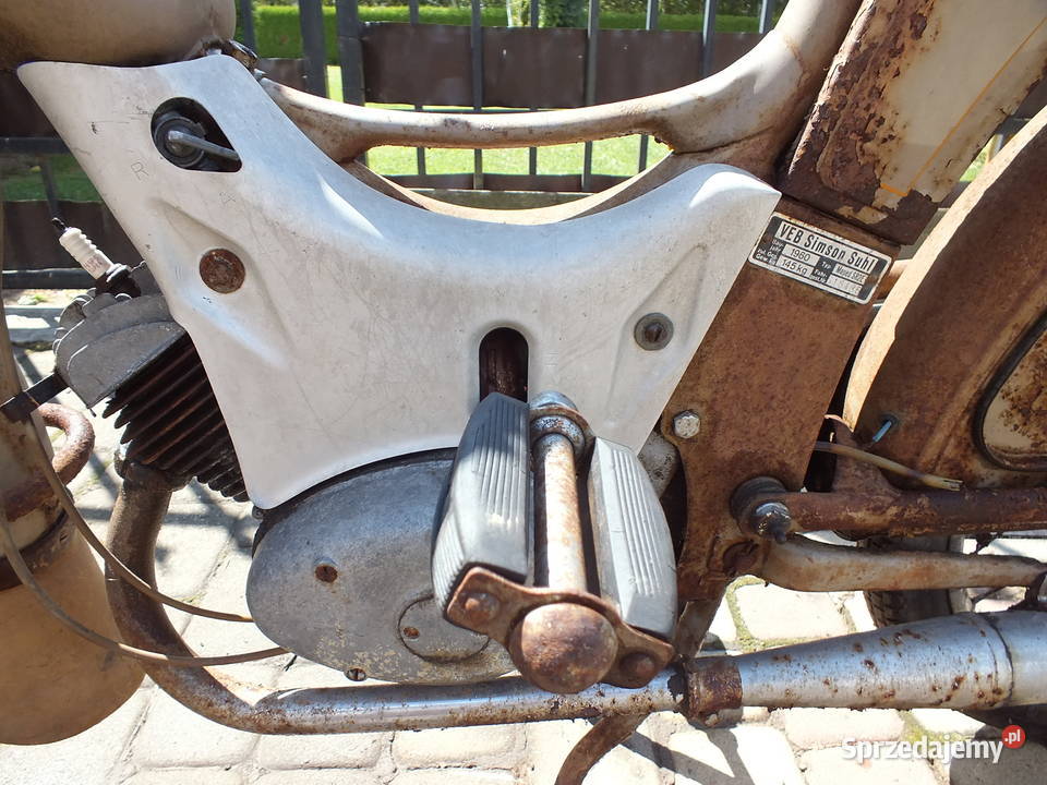 Simson Sr 2 z Dokumentami Kurier ŚLĄSK Golasowice