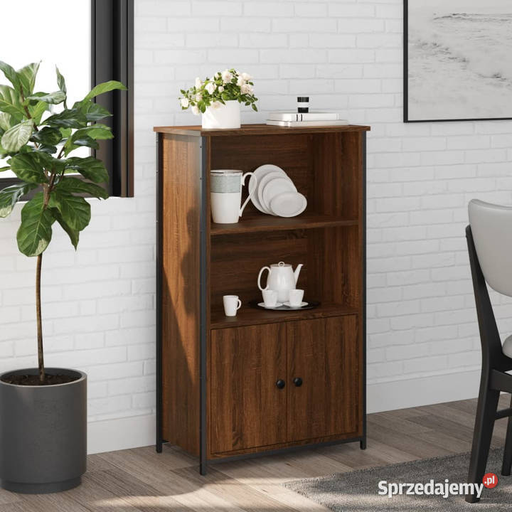 Szafka brązowy dąb 62x32x1035 materiał Warszawa