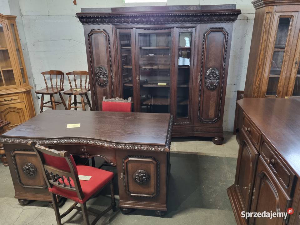 biblioteka drewniana antyczna Kwidzyn