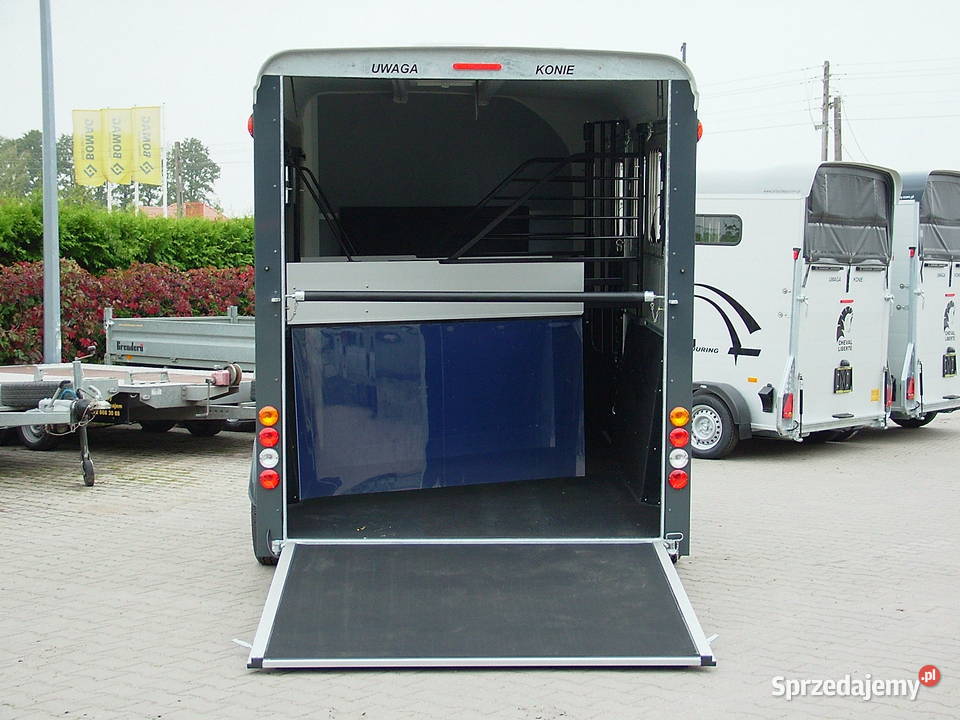 Przyczepa do koni trzykonna aluminiowa Warszawa