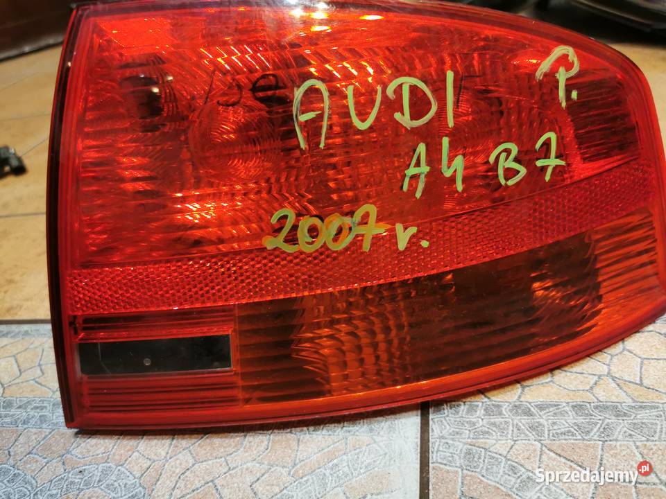 Lampa Tylna Prawa Audi A4 B7 SLine 2007r EUROPA Margonin