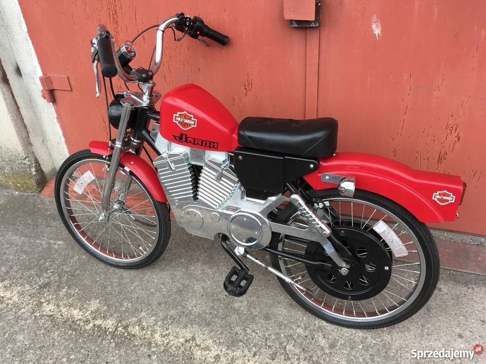 Rower 20 Retro HarleyDavidson Czerwony Inowrocław