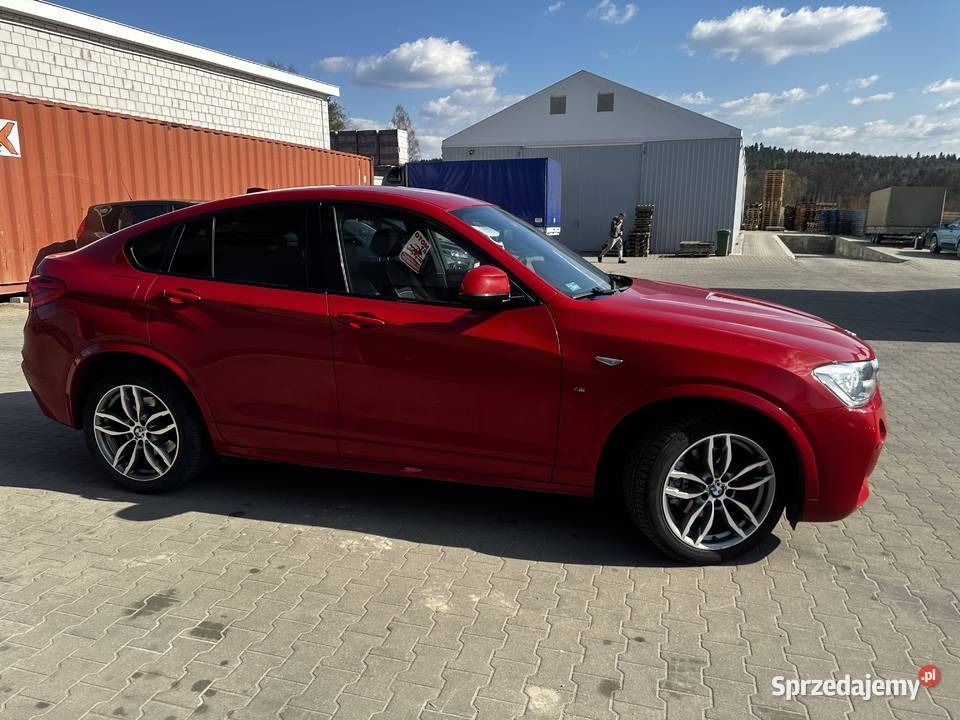 Bmw x4 mpakiet pierwszy własciciel full hak navi Rok produkcji 2016 Starachowice