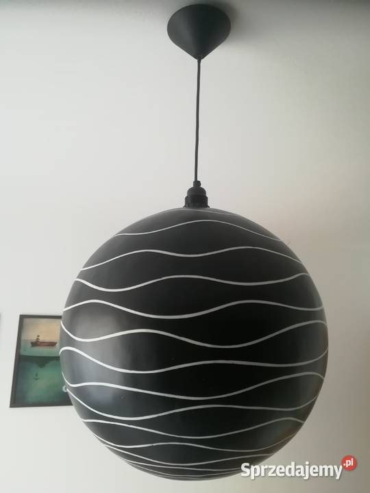 sprzedam lampa wisząca kula żyrandol Oświetlenie Oświetlenie Warzymice