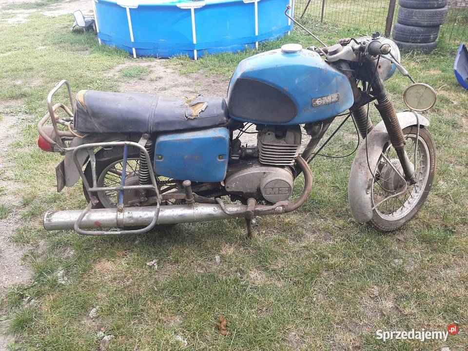 mz ets 250 1972r z papierami części łańcuch Kowalewo Pomorskie