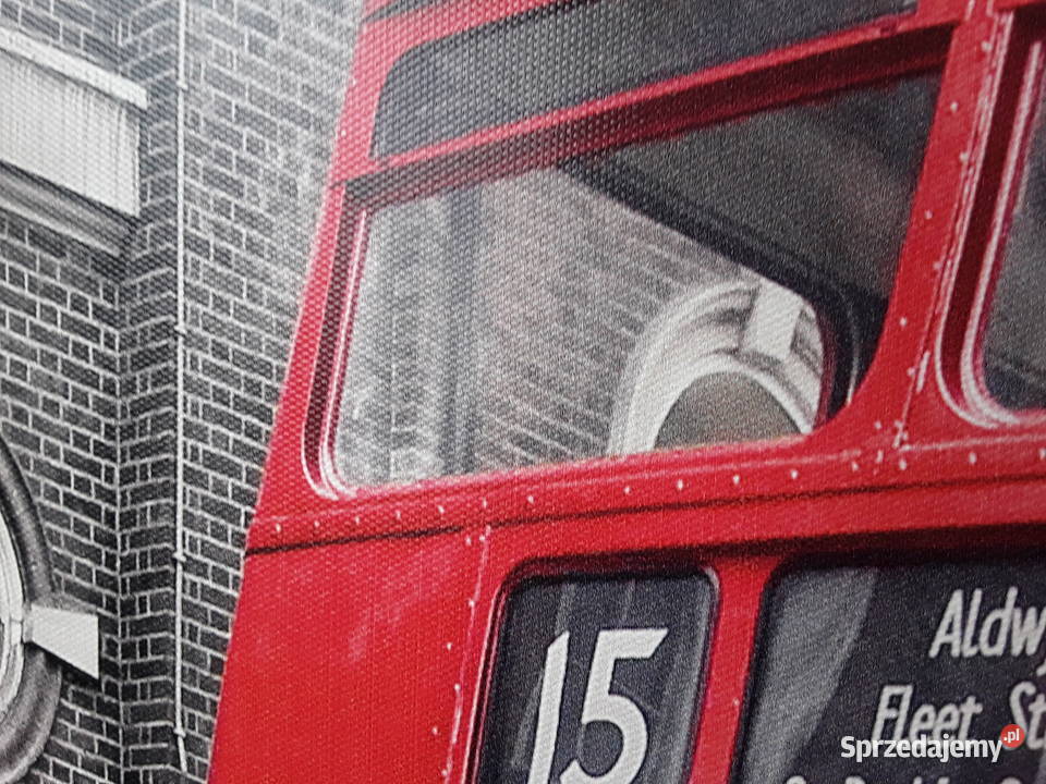 Piękny obraz drukowany LONDON Dekoracje i ozdoby Warszawa